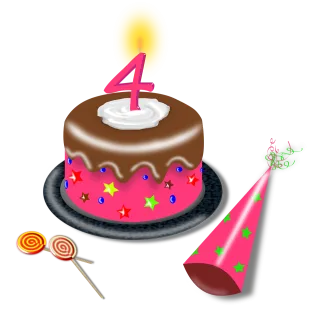 Festival Cake Cream Stickdatei – Essen & Trinken