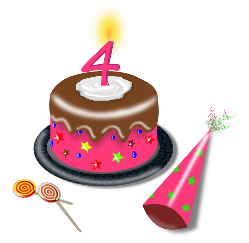 Festival Cake Cream Stickdatei – Essen & Trinken