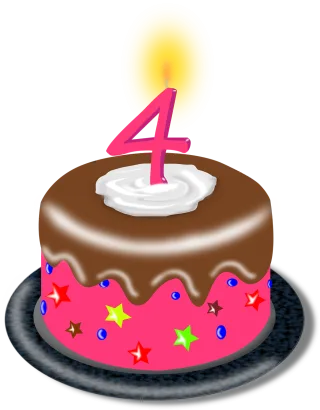 Festival Cake Cream Stickdatei