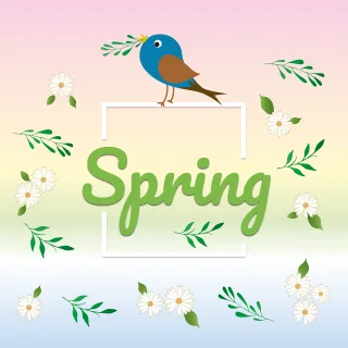 Season Spring Blossoms Stickdatei – Blumen
