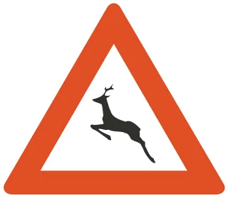 Animals Nature Road Stickdatei – Tiere