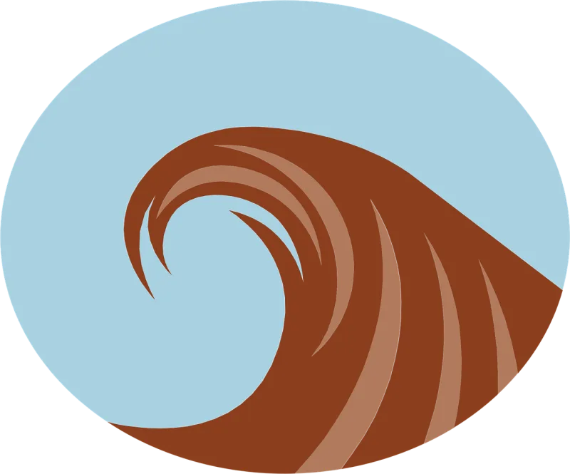 Wave Ocean Water Stickdatei – Sport