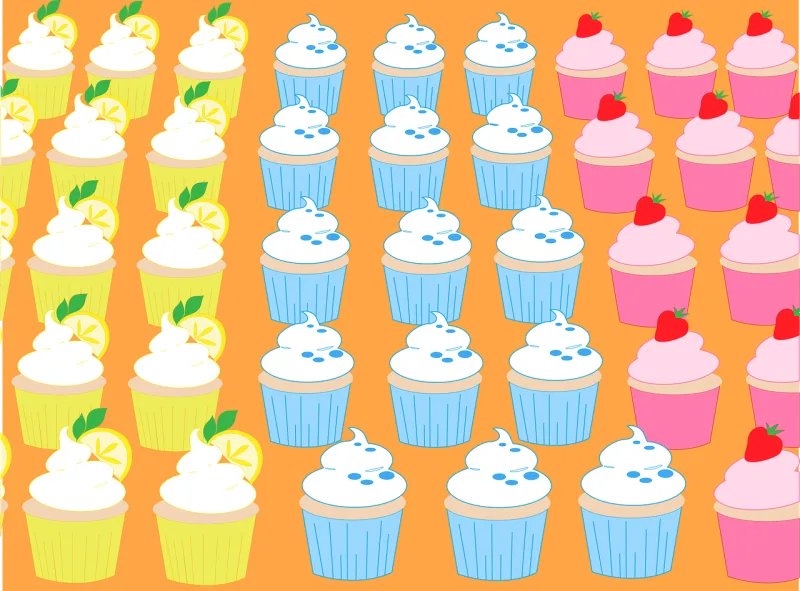 Cupcakes Muffin Rich Stickdatei – Kinder