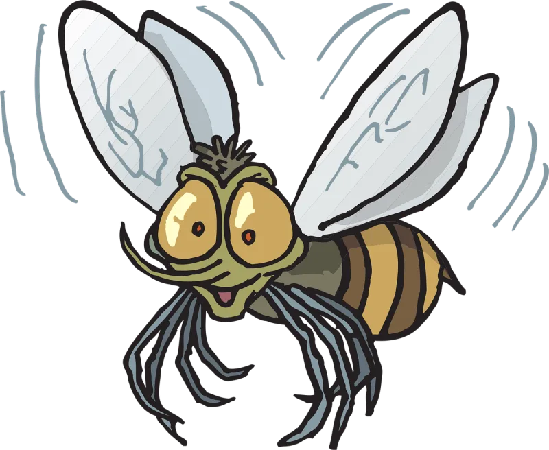 Bee Flying Insect Stickdatei – Tiere