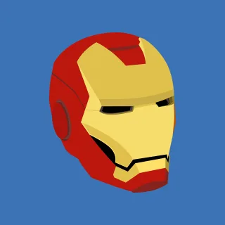 Ironman Hero Marvel Stickdatei