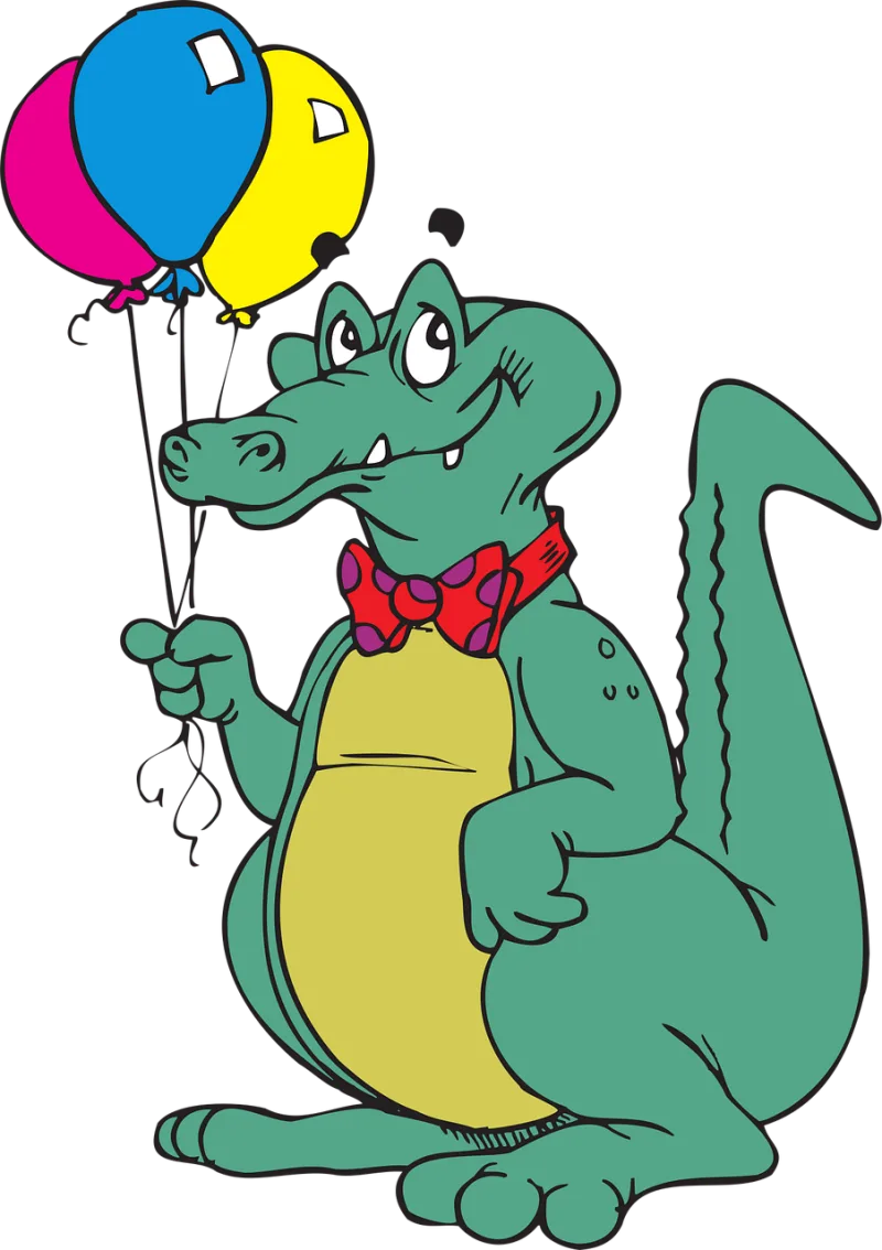 Balloons Bow Standing Stickdatei – Kinder