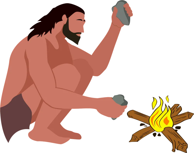Stone age Caveman Primitive Stickdatei – Fahrzeuge