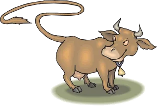 Eyes Cow Bell Stickdatei