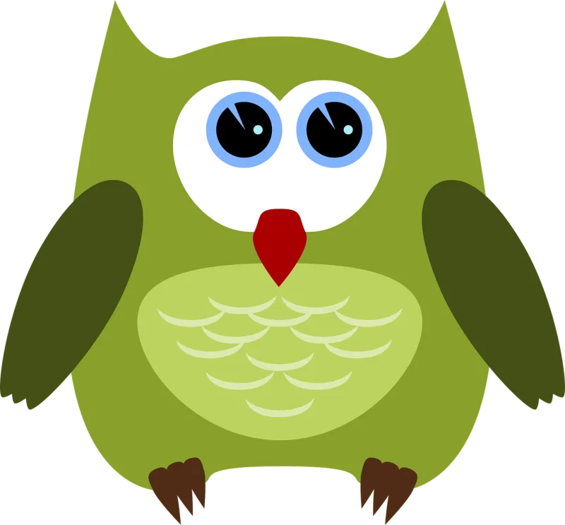 Owl Bird Animal Stickdatei – Tiere
