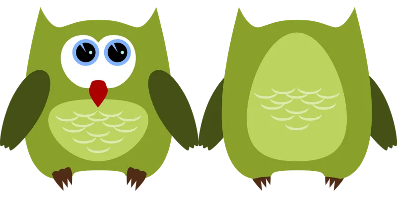 Owl Bird Animal Stickdatei – Tiere