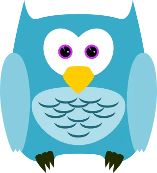 Owl Bird Animal Stickdatei