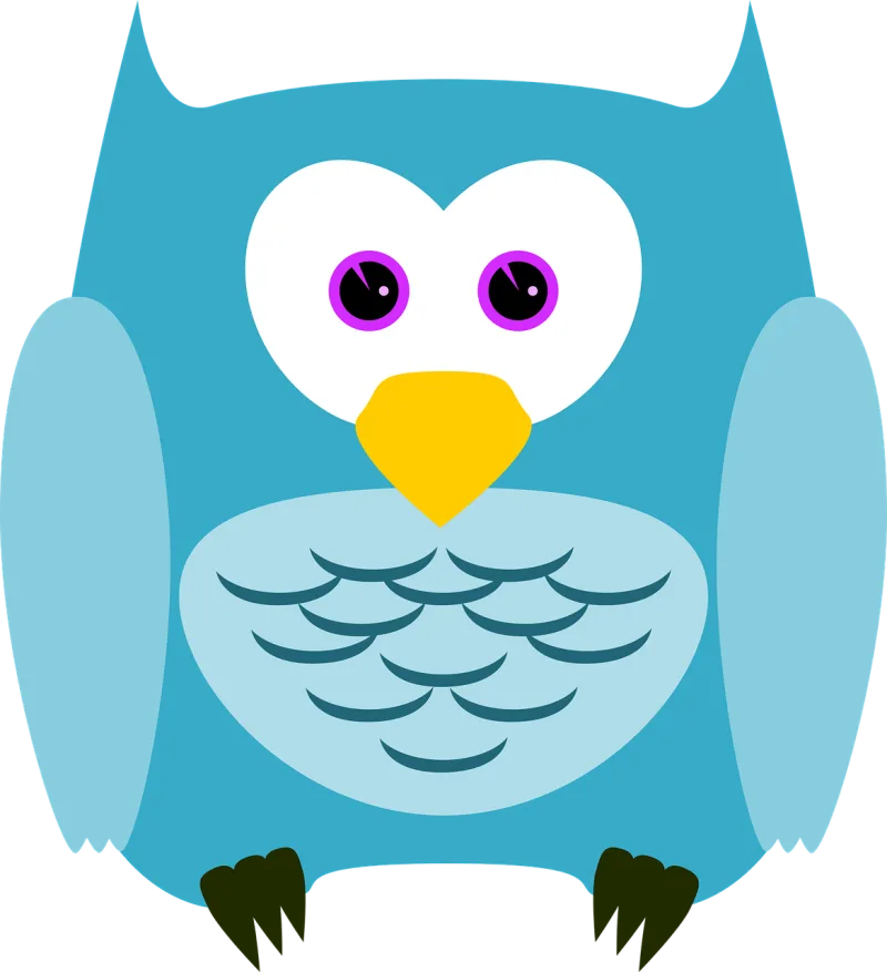 Owl Bird Animal Stickdatei – Tiere