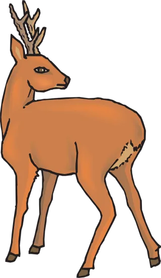 Deer Doe Fawn Stickdatei
