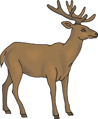 Brown Deer View Stickdatei