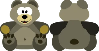 Teddy bear Bear Knuffig Stickdatei