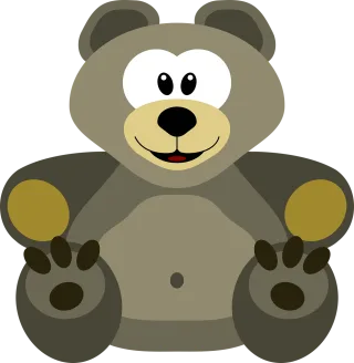 Teddy bear Bear Knuffig Stickdatei