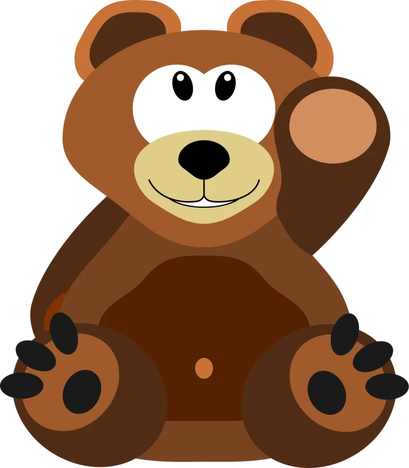 Teddy bear Bear Knuffig Stickdatei – Tiere