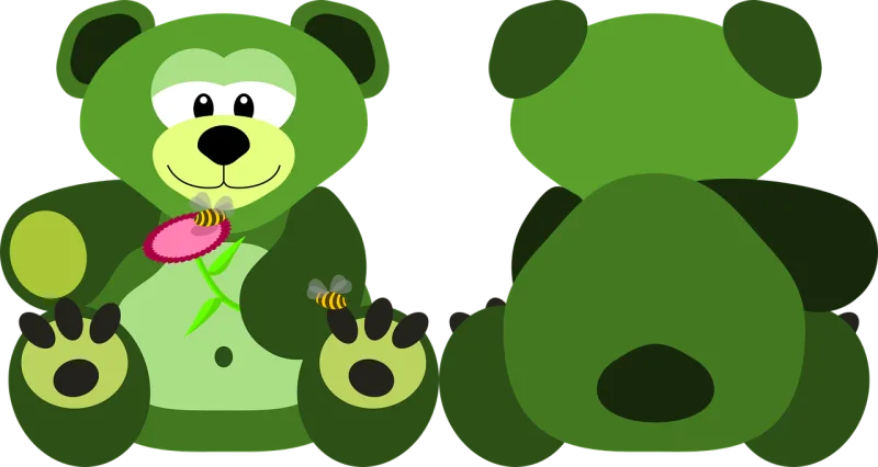 Teddy bear Bear Knuffig Stickdatei – Kinder