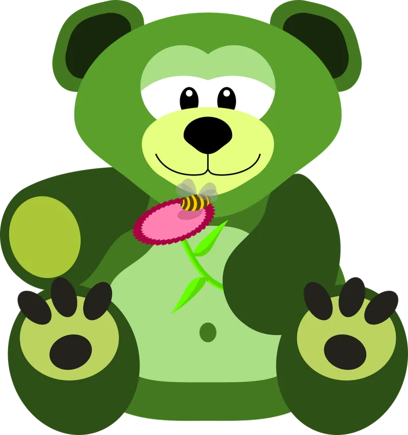 Teddy bear Bear Knuffig Stickdatei – Kinder