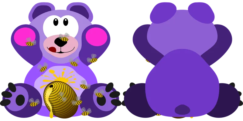 Teddy bear Bear Knuffig Stickdatei – Kinder