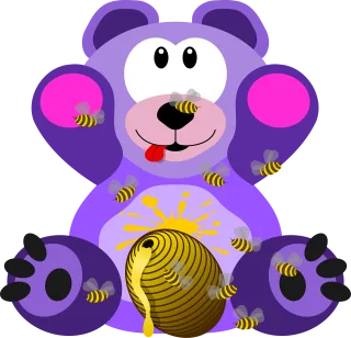 Teddy bear Bear Cuddly Stickdatei