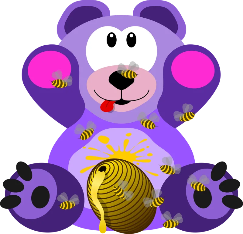 Teddy bear Bear Cuddly Stickdatei – Kinder