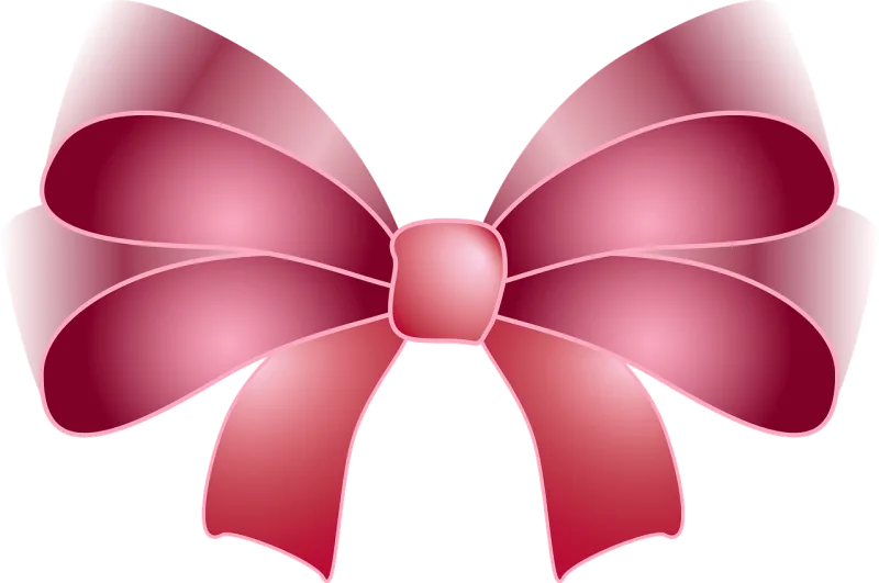 Ribbon Gift Decoration Stickdatei – Weihnachten