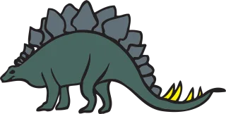 Green View Dinosaur Stickdatei