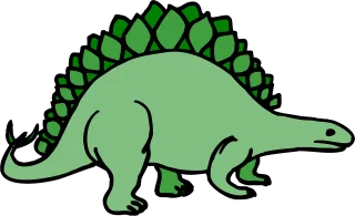 Dinosaur Stegosaurus Ancient Stickdatei