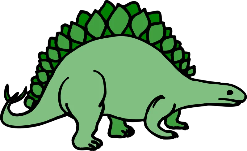 Dinosaur Stegosaurus Ancient Stickdatei – Kinder