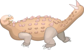 Dinosaur Tail Ancient Stickdatei
