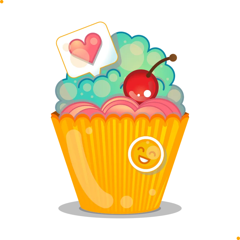 Cupcake Muffin Cupcakes Stickdatei – Kinder