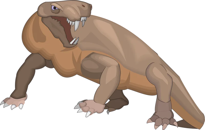 Open Mouth Animal Stickdatei – Kinder
