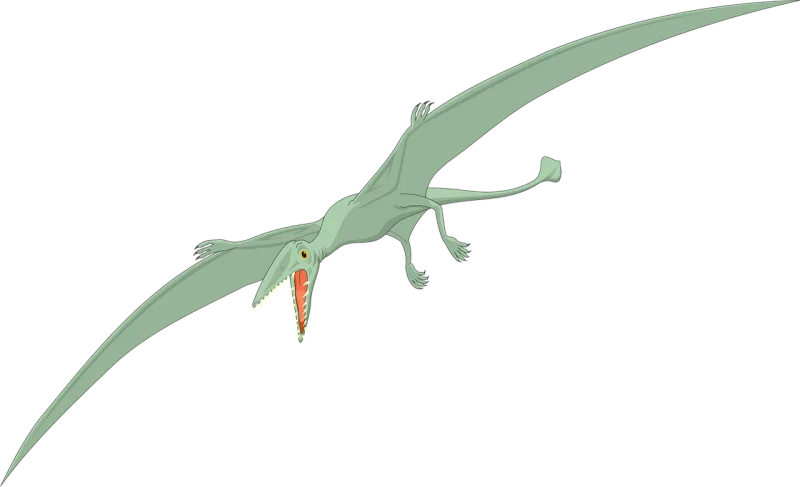 Dinosaur Bird Nature Stickdatei – Kinder