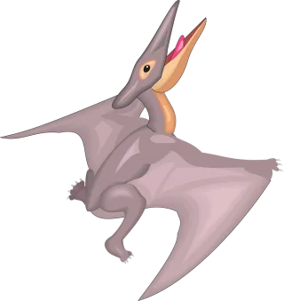 Bird Wings Dinosaur Stickdatei