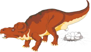Eggs Dinosaur Mother Stickdatei