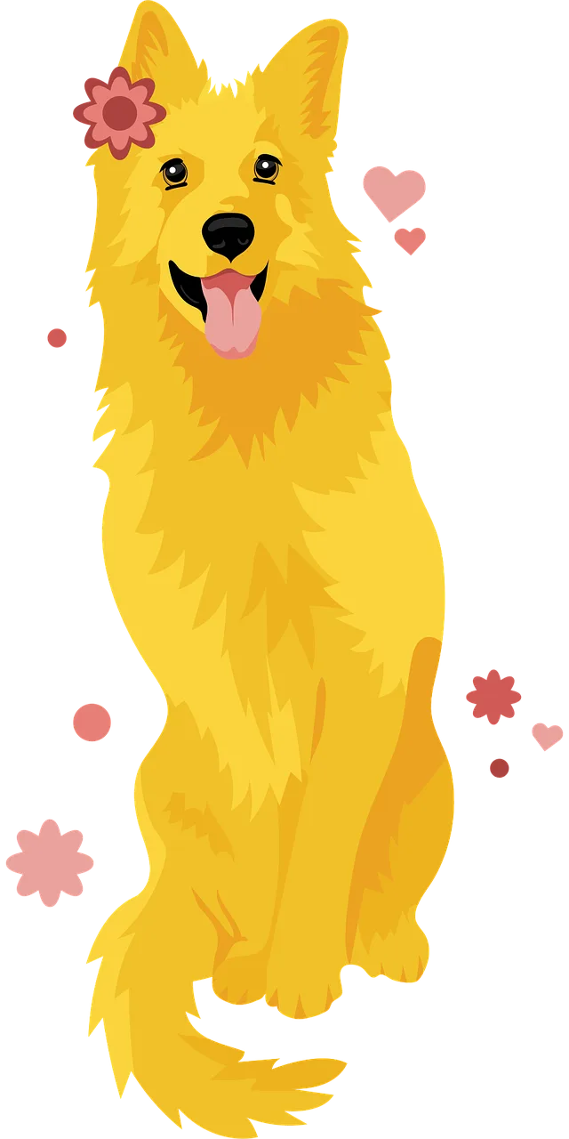 Dog German shepherd dog Pet Stickdatei – Tiere