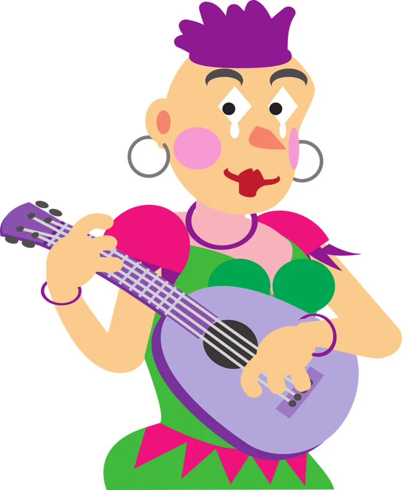 Woman Man Music Stickdatei – Musik