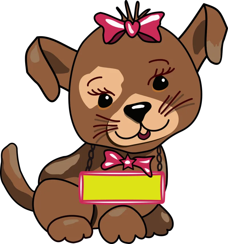 Dog Puppy Doggie Stickdatei – Tiere