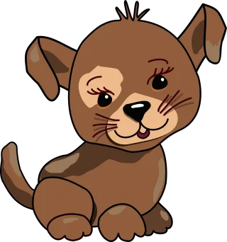 Dog Puppy Doggie Stickdatei