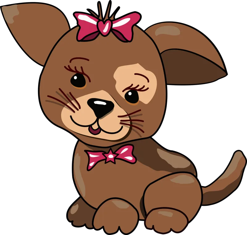Dog Puppy Doggie Stickdatei – Tiere