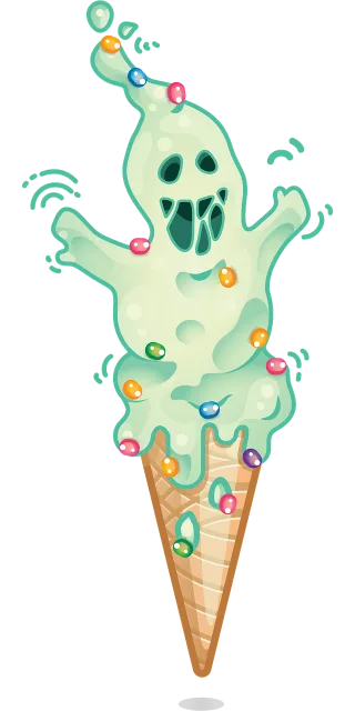 Halloween Spirit Dessert Stickdatei