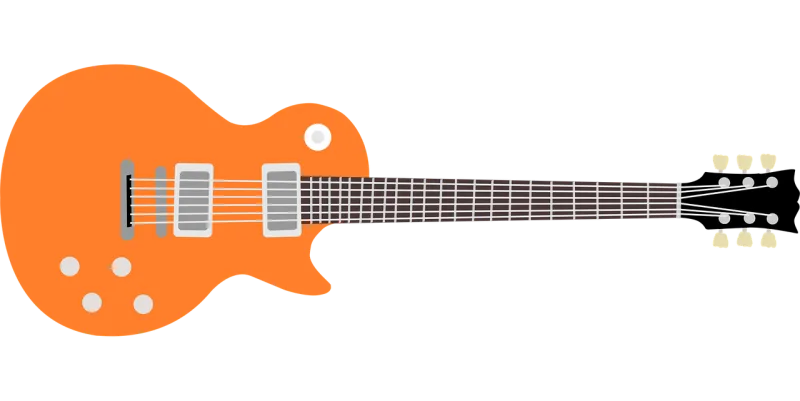 Les paul Falt Guitar Stickdatei – Musik
