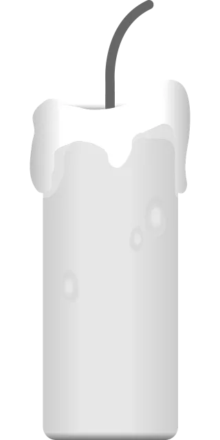 Candle Light Fire Stickdatei