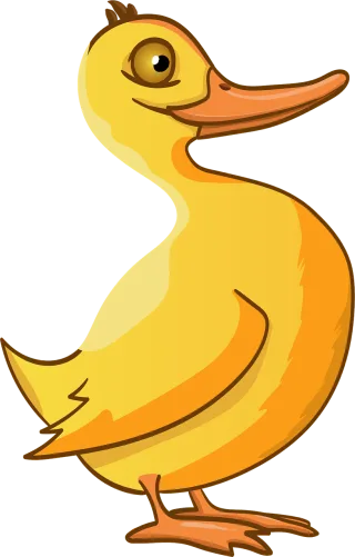 Duck Bird Duckling Stickdatei
