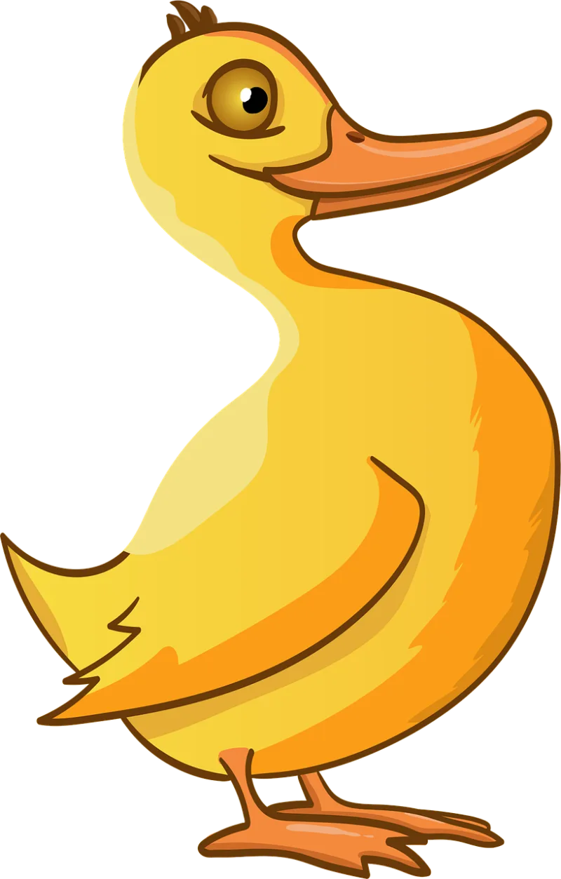 Duck Bird Duckling Stickdatei – Tiere