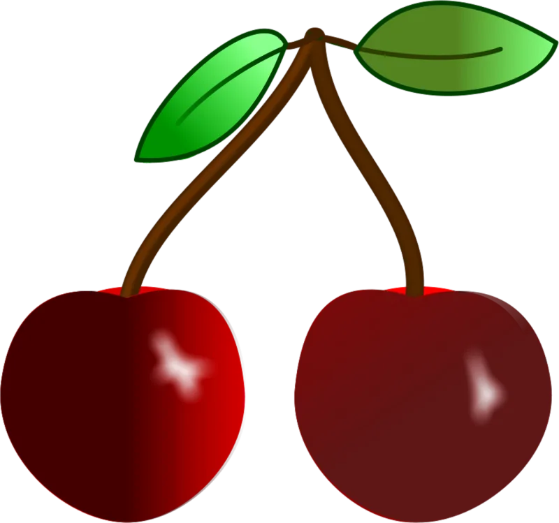 Cherries Fruit Cherry Stickdatei – Essen & Trinken