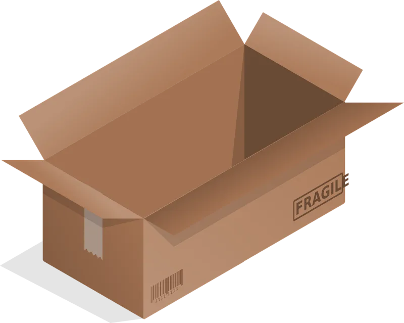 Box Cardboard box Cardboard Stickdatei – Sport