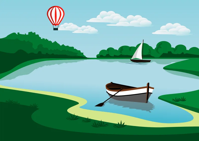 łódź Lake Joint Stickdatei – Fahrzeuge