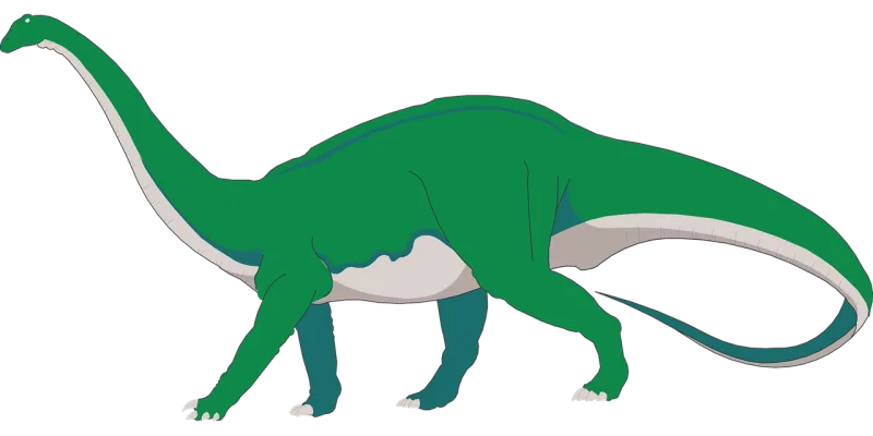 Dinosaur Long Neck Stickdatei – Kinder